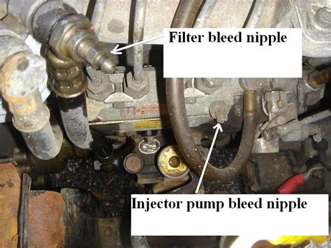 cav fuel pump bleed screw|cav bleed pump problems.